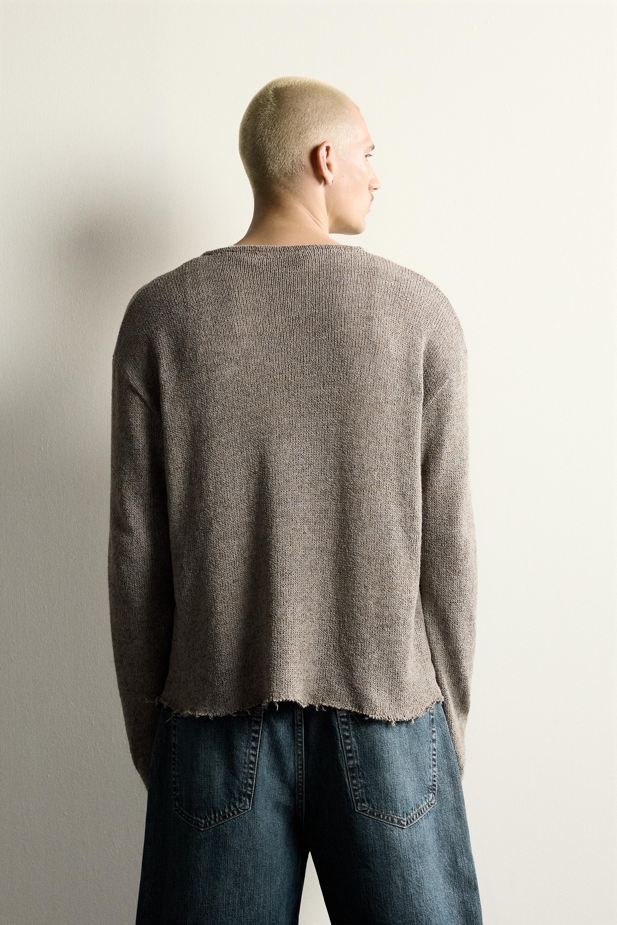 RELAXED FIT KNIT T-SHIRT