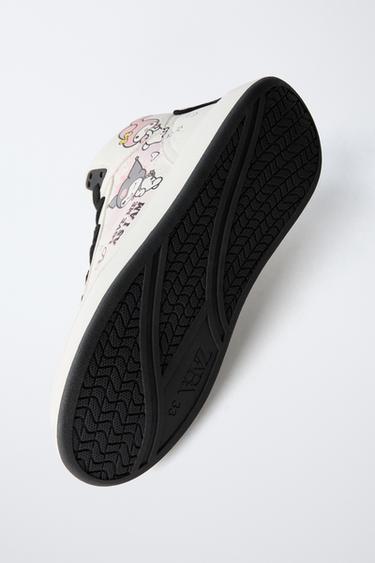 KUROMI © SANRIO BASKET TRAINERS - White by Zara - Image 6