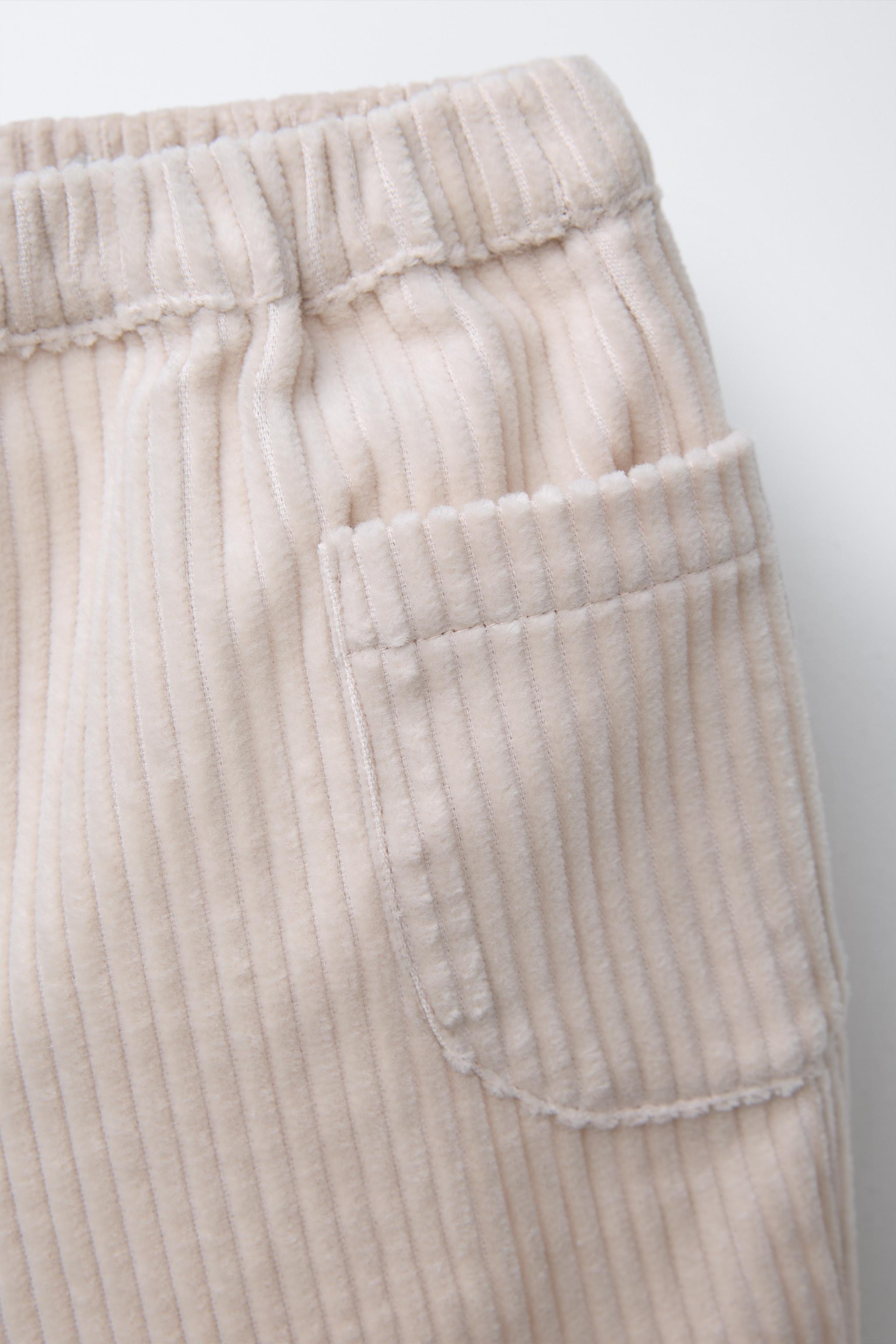 BAGGY CORDUROY PANTS - Stone | ZARA United States BAGGY CORDUROY PANTS - Stone | ZARA United States