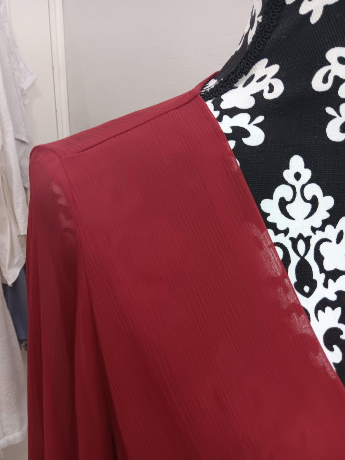 WRAP BLOUSE WITH RUFFLES - Image 4