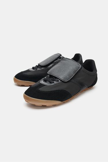 TENNIS DÉTAIL LANGUETTE - Noir de Zara - Image 2