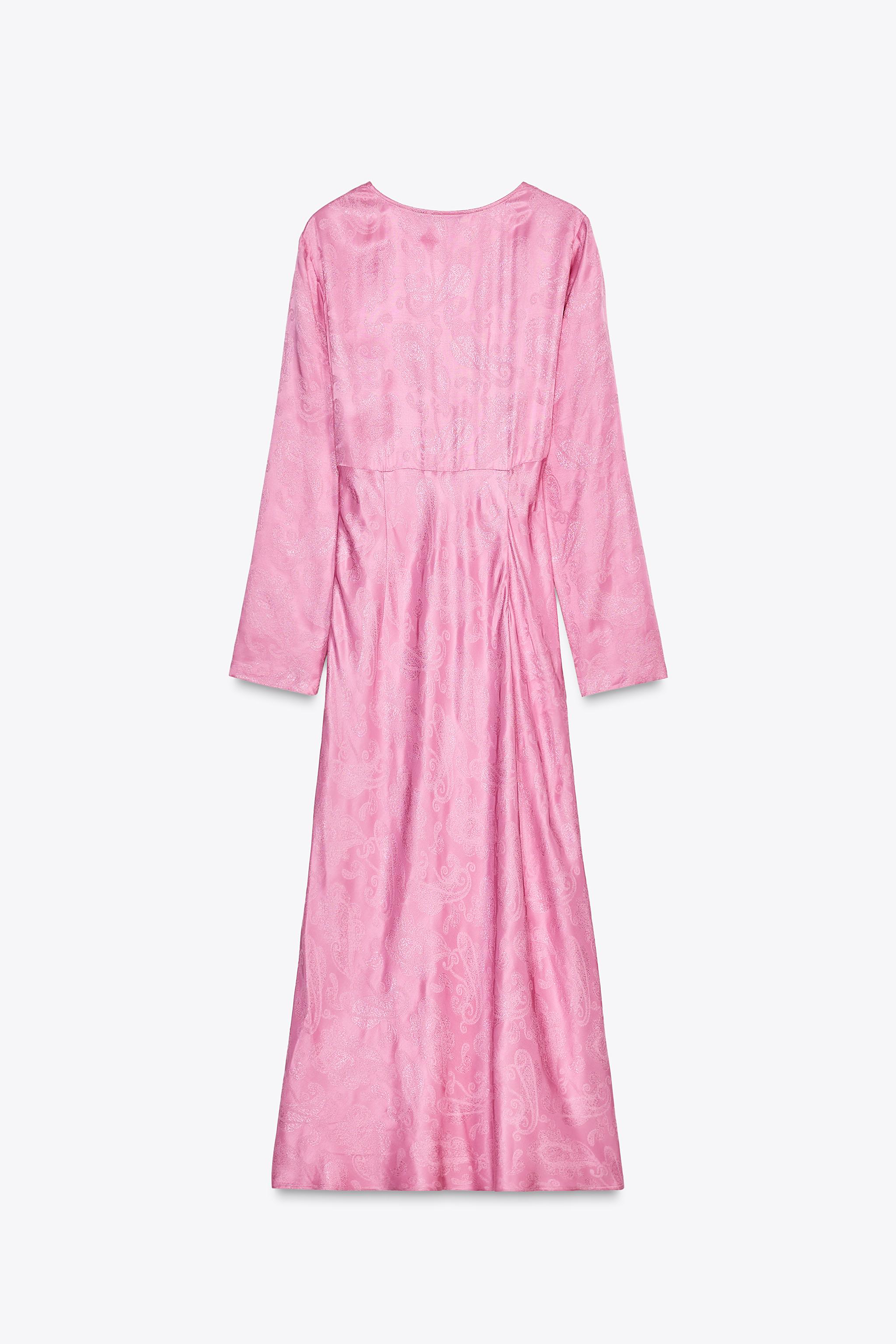 ZARA ジャガードミディ丈ドレス 2463/533 02463533620-e2.jpg?ts=