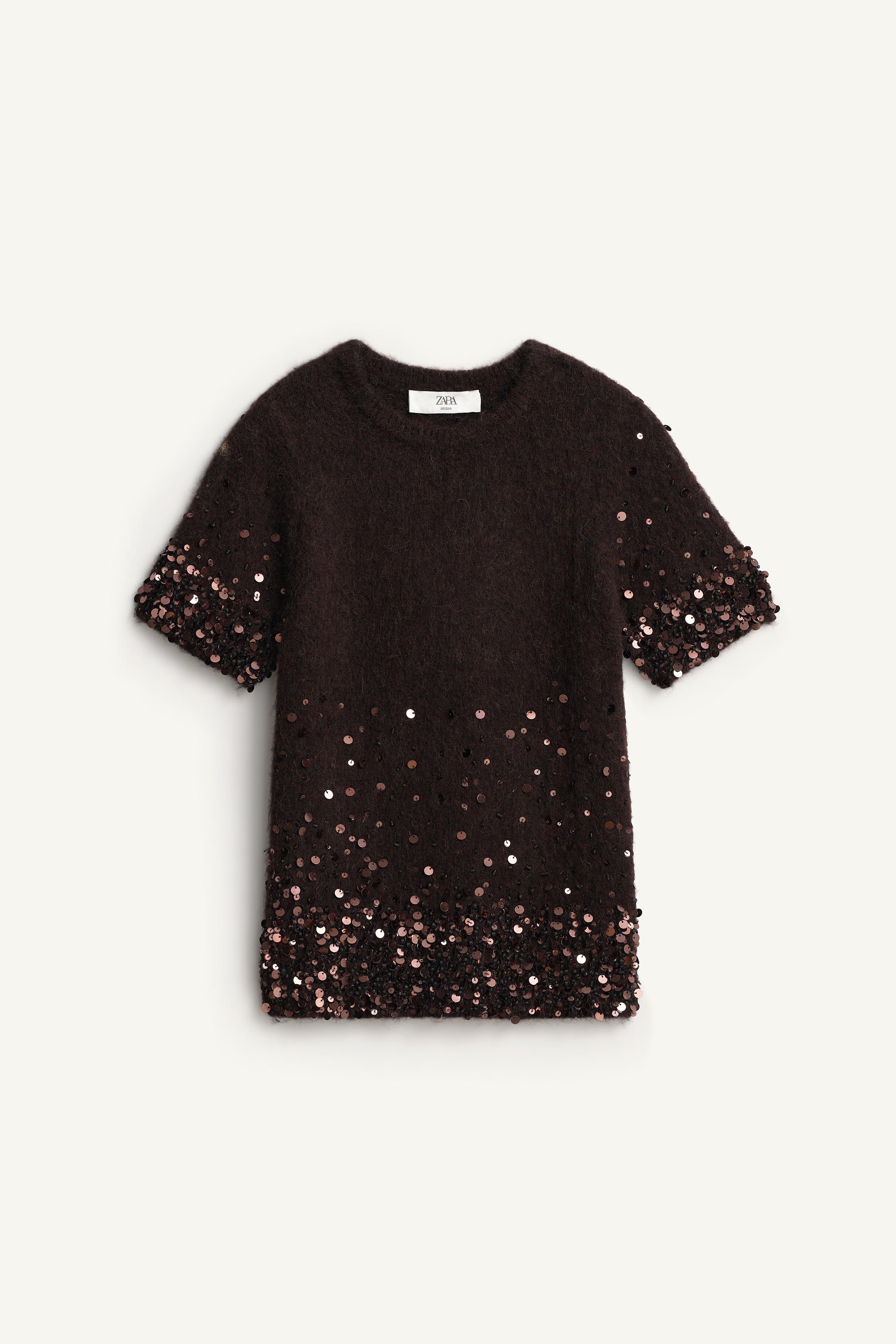 SWEATER WITH WOOL AND ALPACA SEQUIN LIMITED EDITION