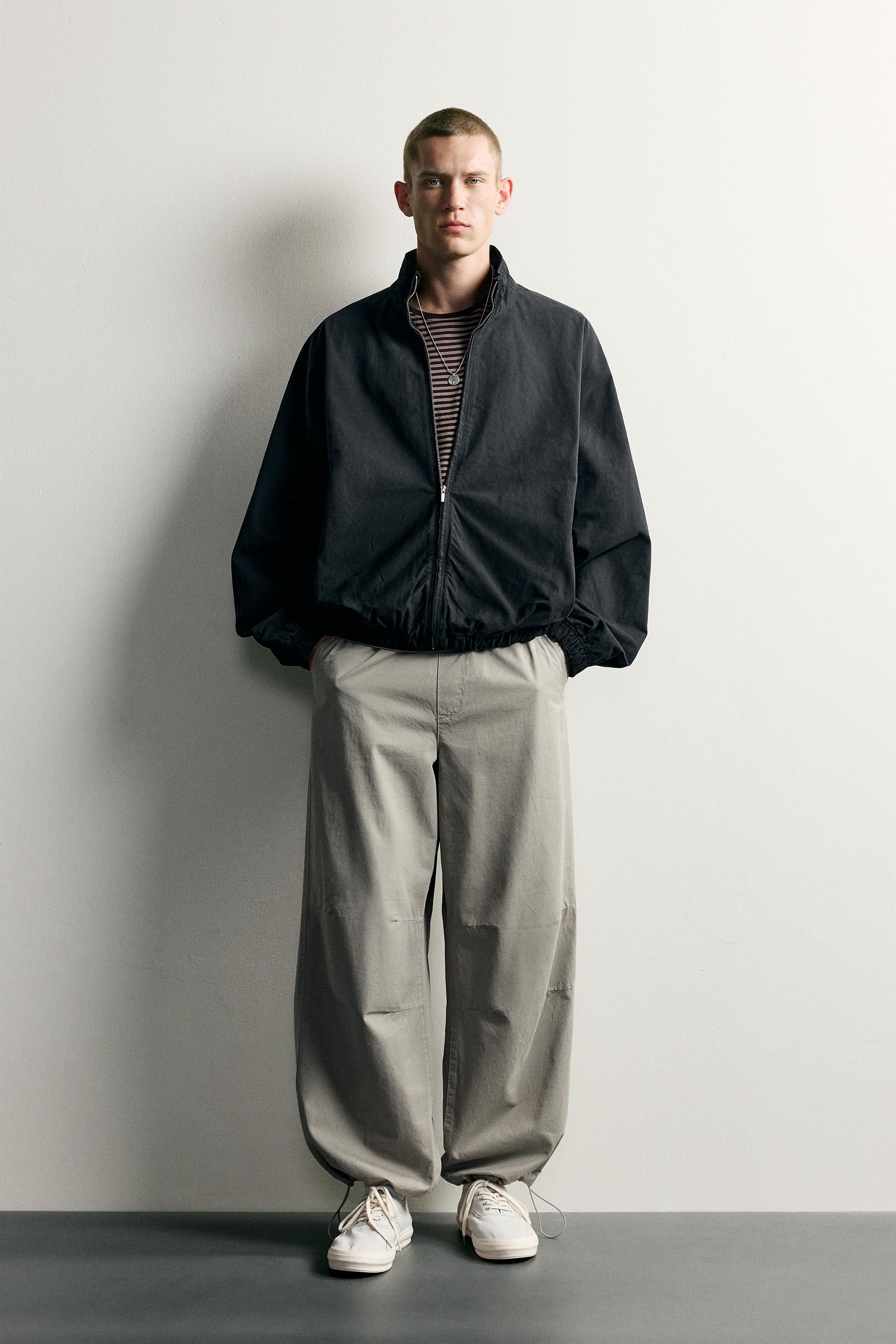 BLOUSON RELAXED FIT LAVÉ