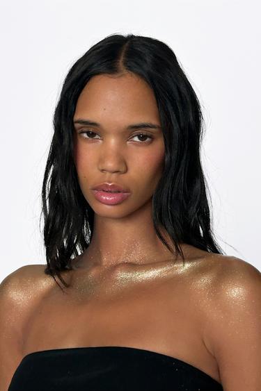 ZARA GOLDEN DECADE BODY GLITTER SPRAY - TINTED LEATHER by Zara