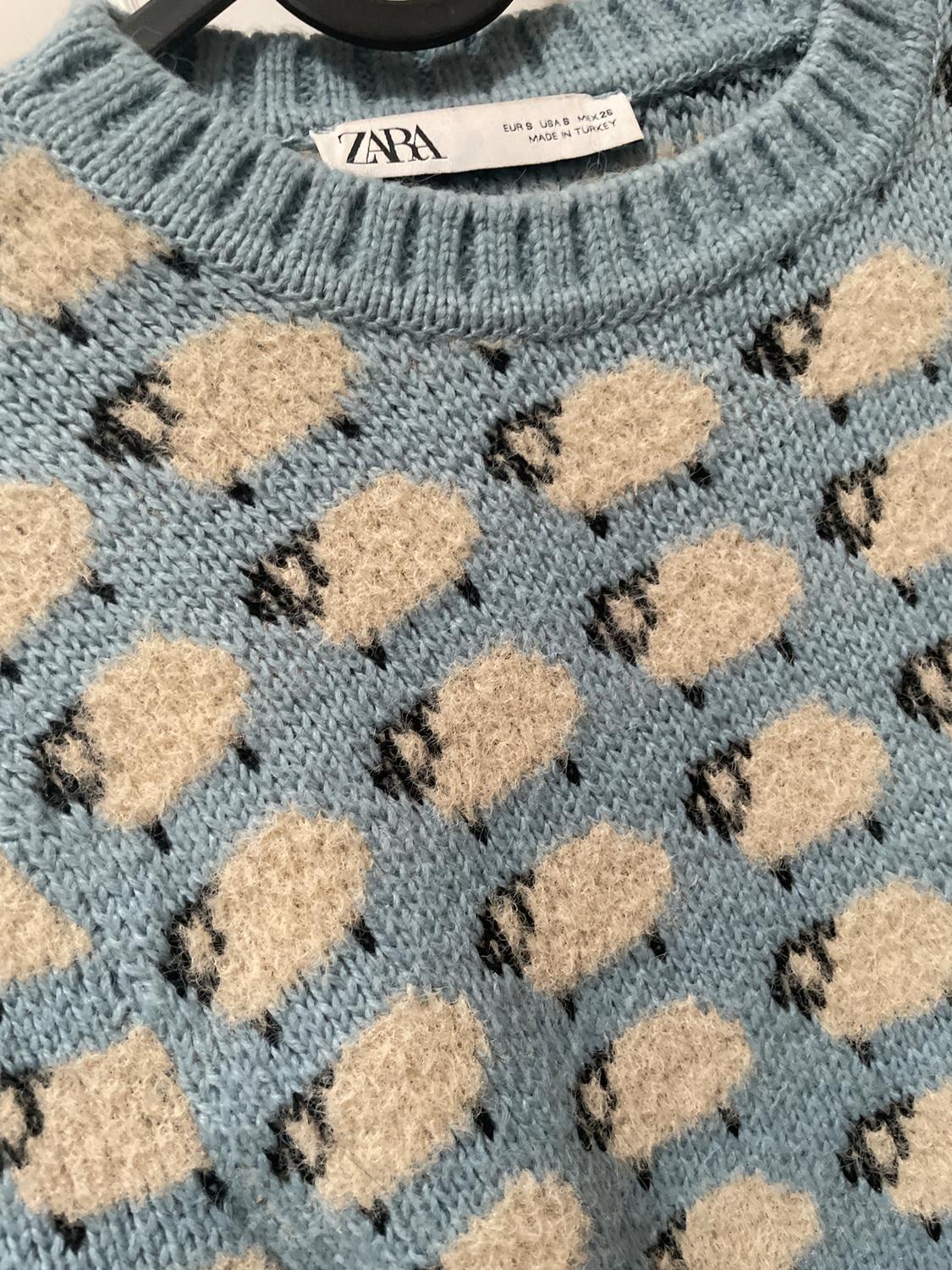 PRINTED KNIT SWEATER - Image 8