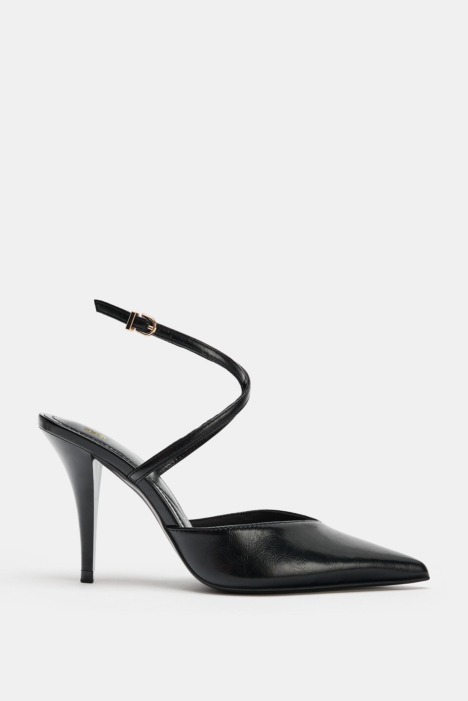 POINTED TOE SLINGBACK HEELS