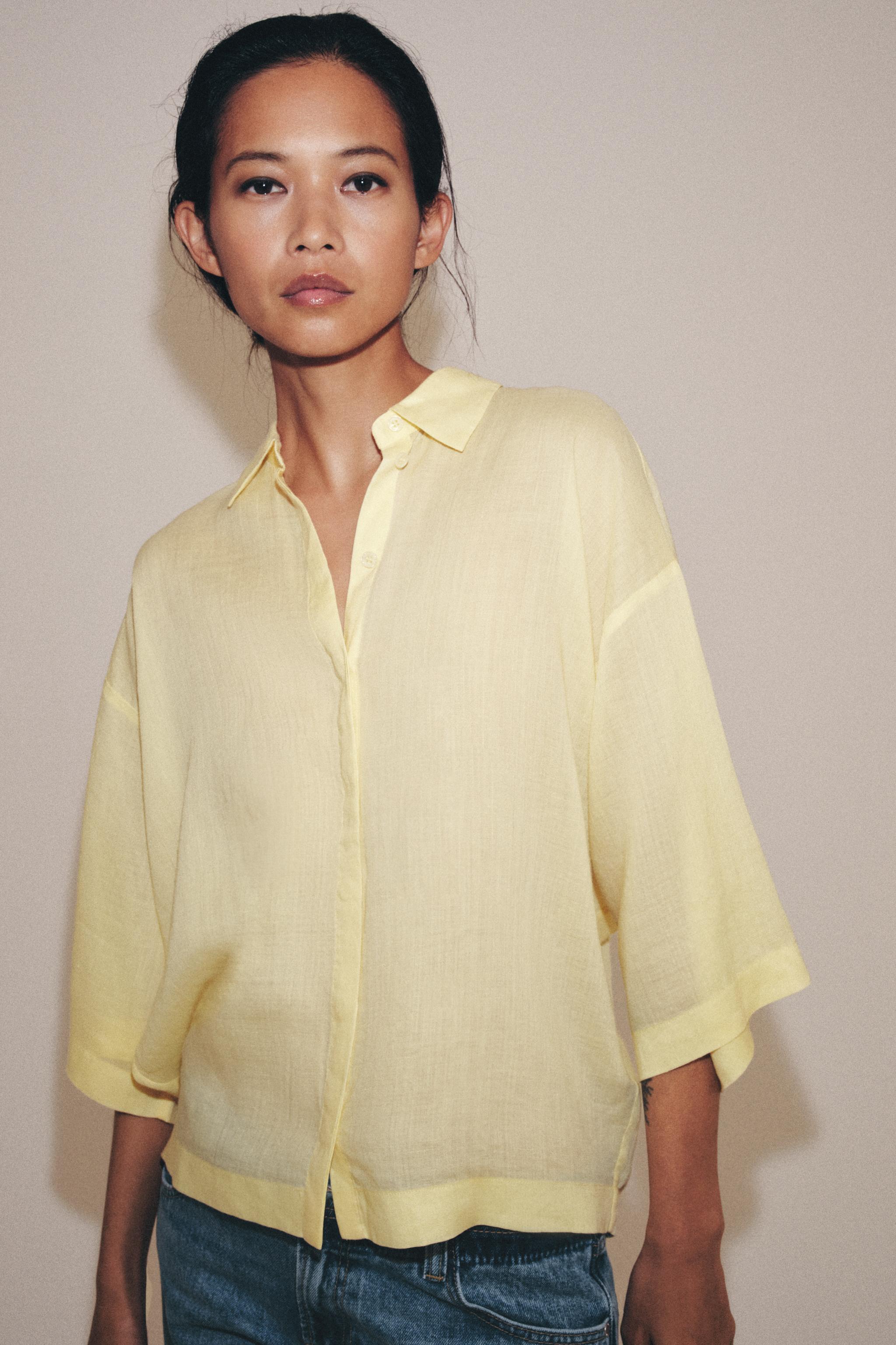 RAMİLİ OVERSIZE GÖMLEK ZW COLLECTION - Görsel 2
