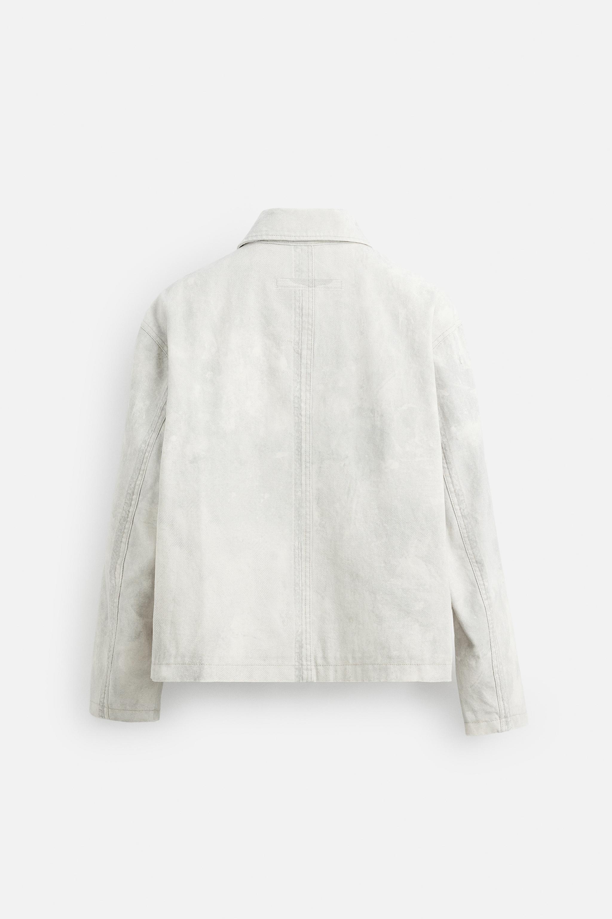 ABSTRACT PRINT JACKET - Ice | ZARA United States