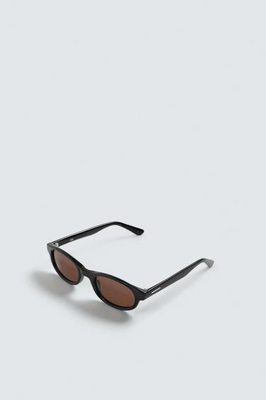 LUNETTES DE SOLEIL OVALES - Marron de Zara - Image 5