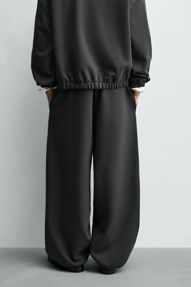 PANTALON BAGGY FIT JOGGER - Gris anthracite de Zara - Image 2