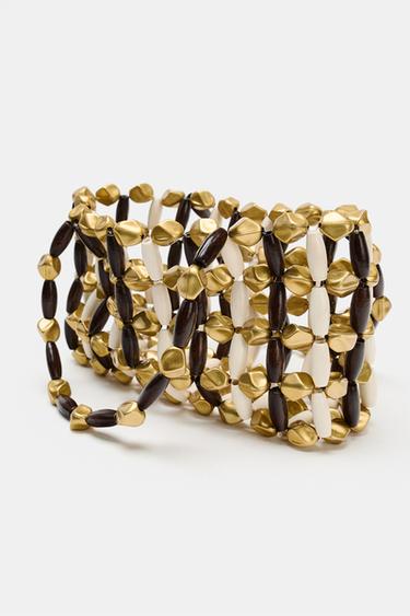 SAC À MAIN À PERLES - Multicolore de Zara - Image 2