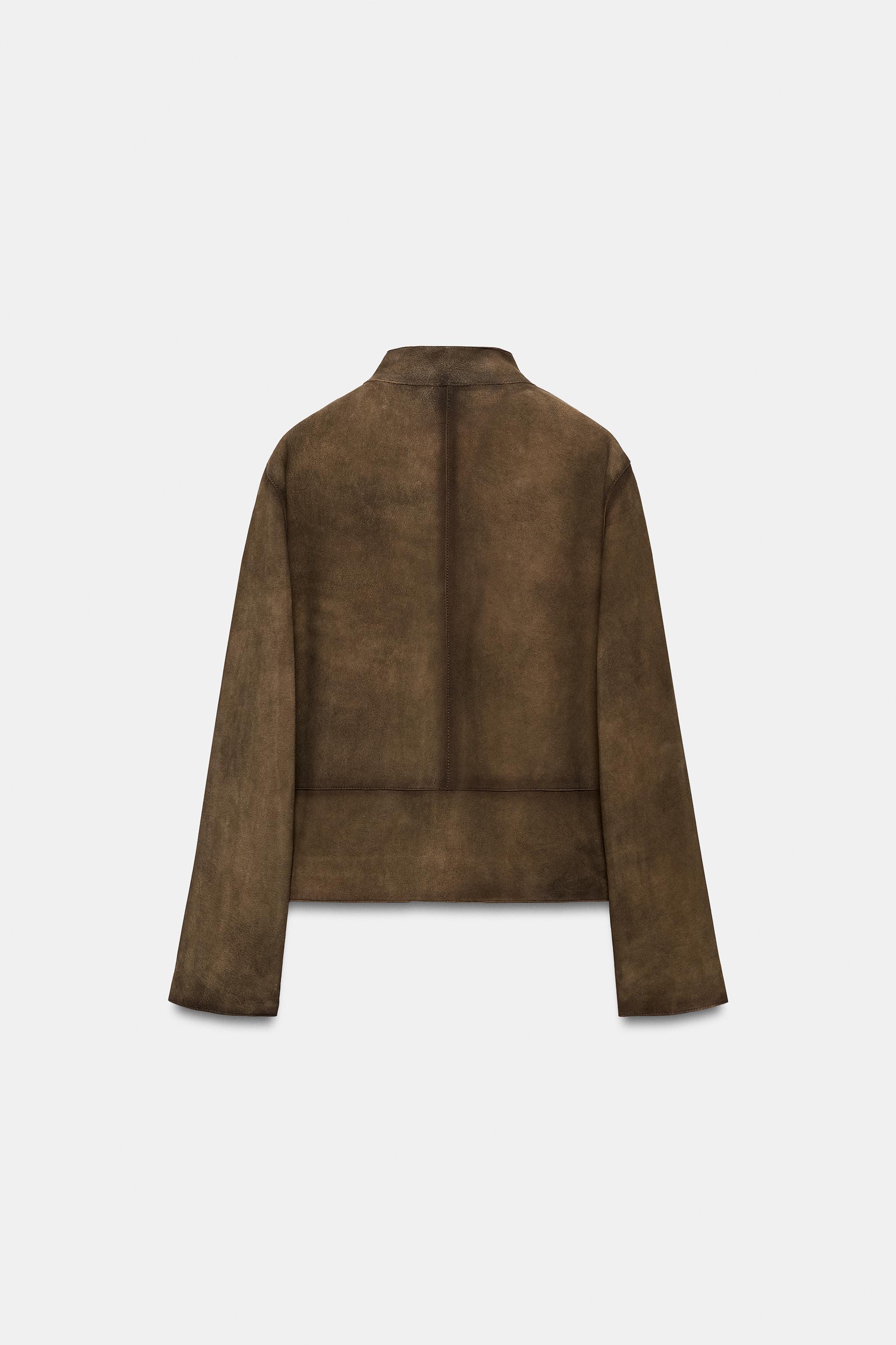 100% LEATHER JACKET ZW COLLECTION LIMITED EDITION