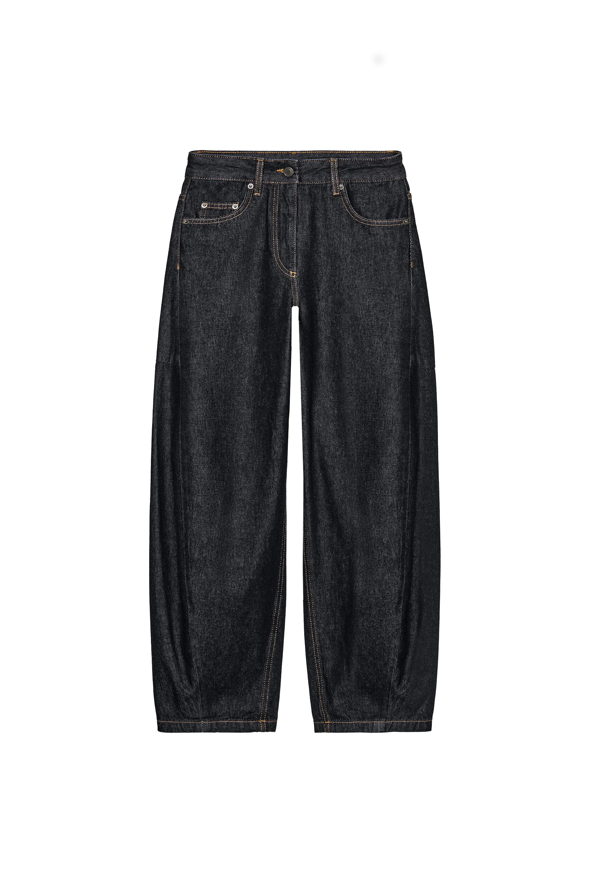ZW COLLECTION MID-RISE ANKLE BALLOON JEANS - Black | ZARA United ZW COLLECTION MID-RISE ANKLE BALLOON JEANS - Black | ZARA United