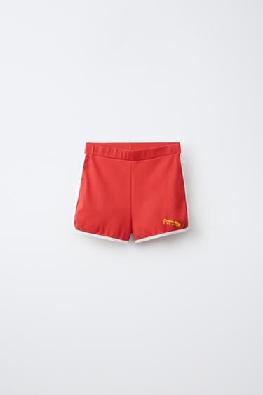 CROPPED SPAIN LEGGINGS - Red by Zara