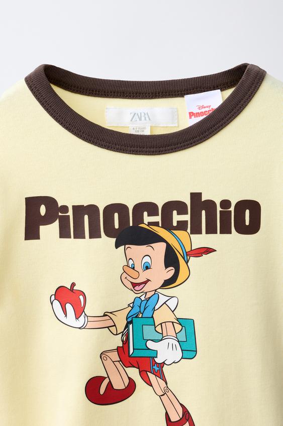 T-SHIRT IMPRIMÉ PINOCCHIO © DISNEY - Vanille de Zara - Image 2