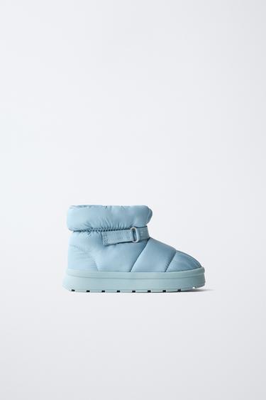 NYLON WATER REPELLENT BOOTS - Blue by Zara