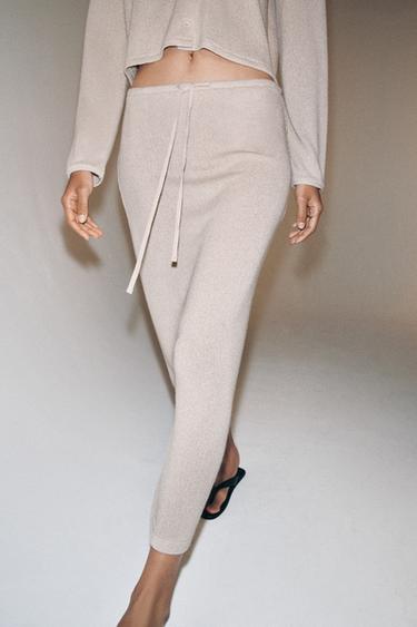 STRAIGHT LONG SKIRT - Beige by Zara - Image 5