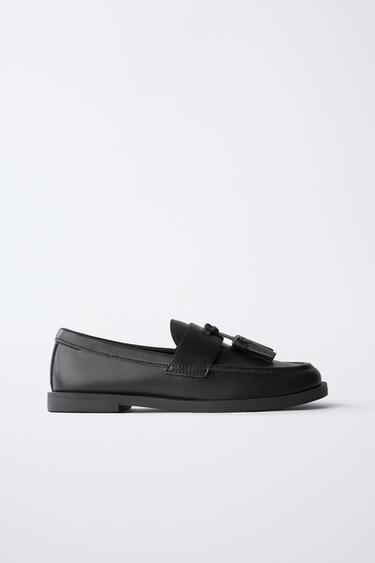 TASSEL LOAFERS - Black by Zara
