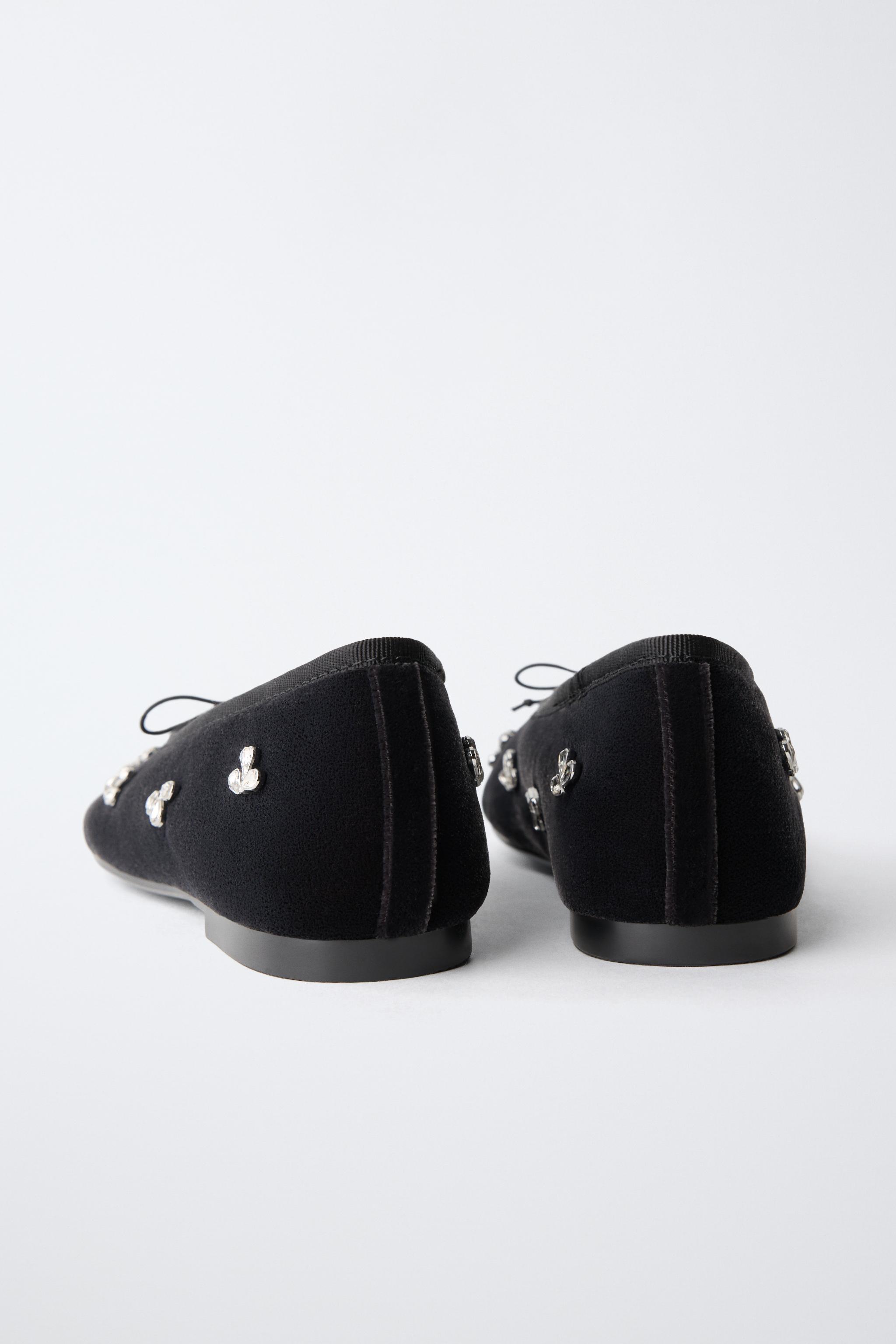 SPARKLE DETAIL BALLET FLATS