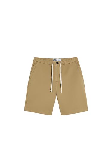 JOGGER WAIST BERMUDA SHORTS