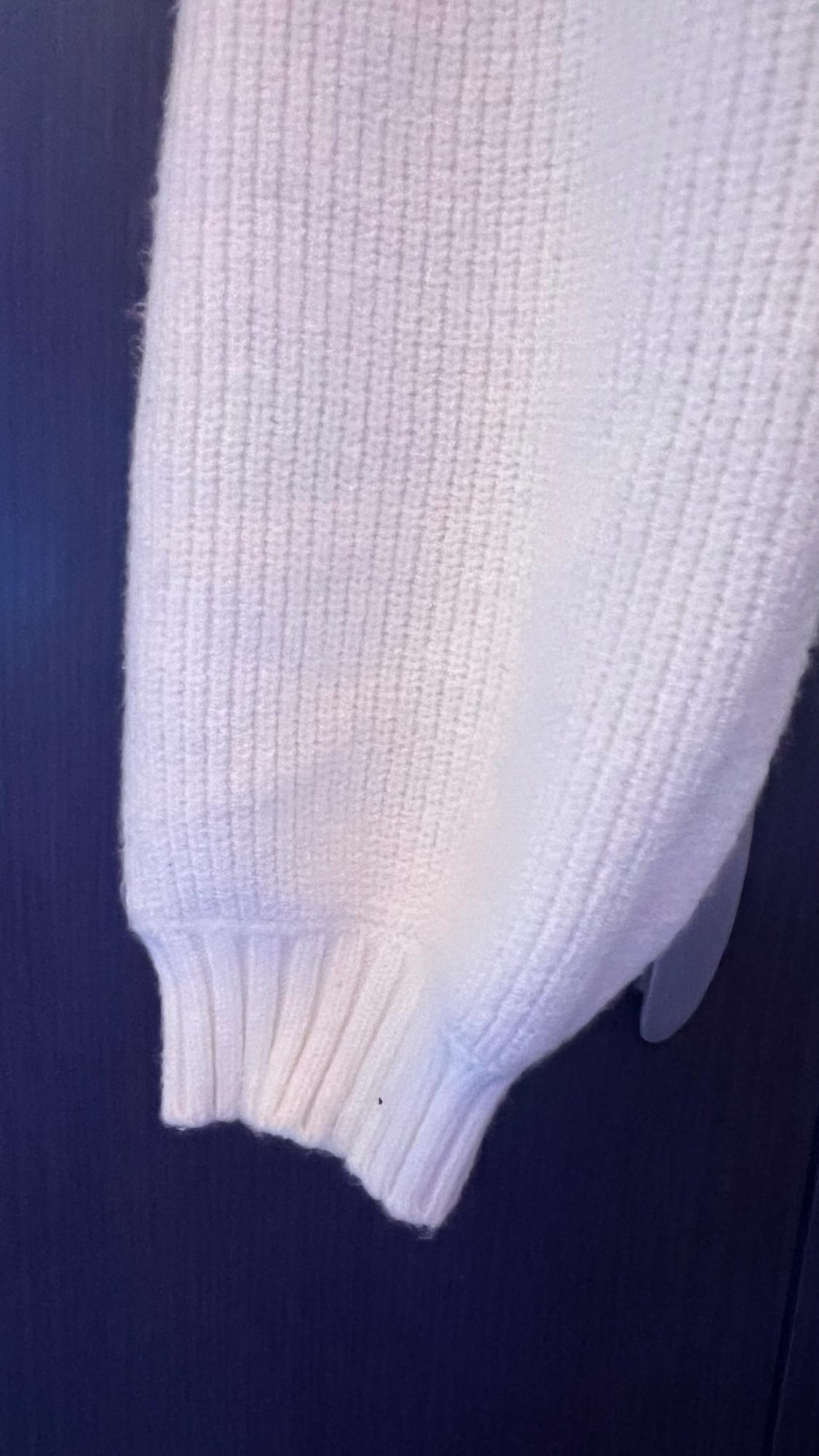 PUFF SLEEVE KNIT TOP - Image 2