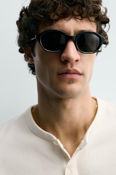 TEXTURED HENLEY T-SHIRT - White by Zara - Image 4