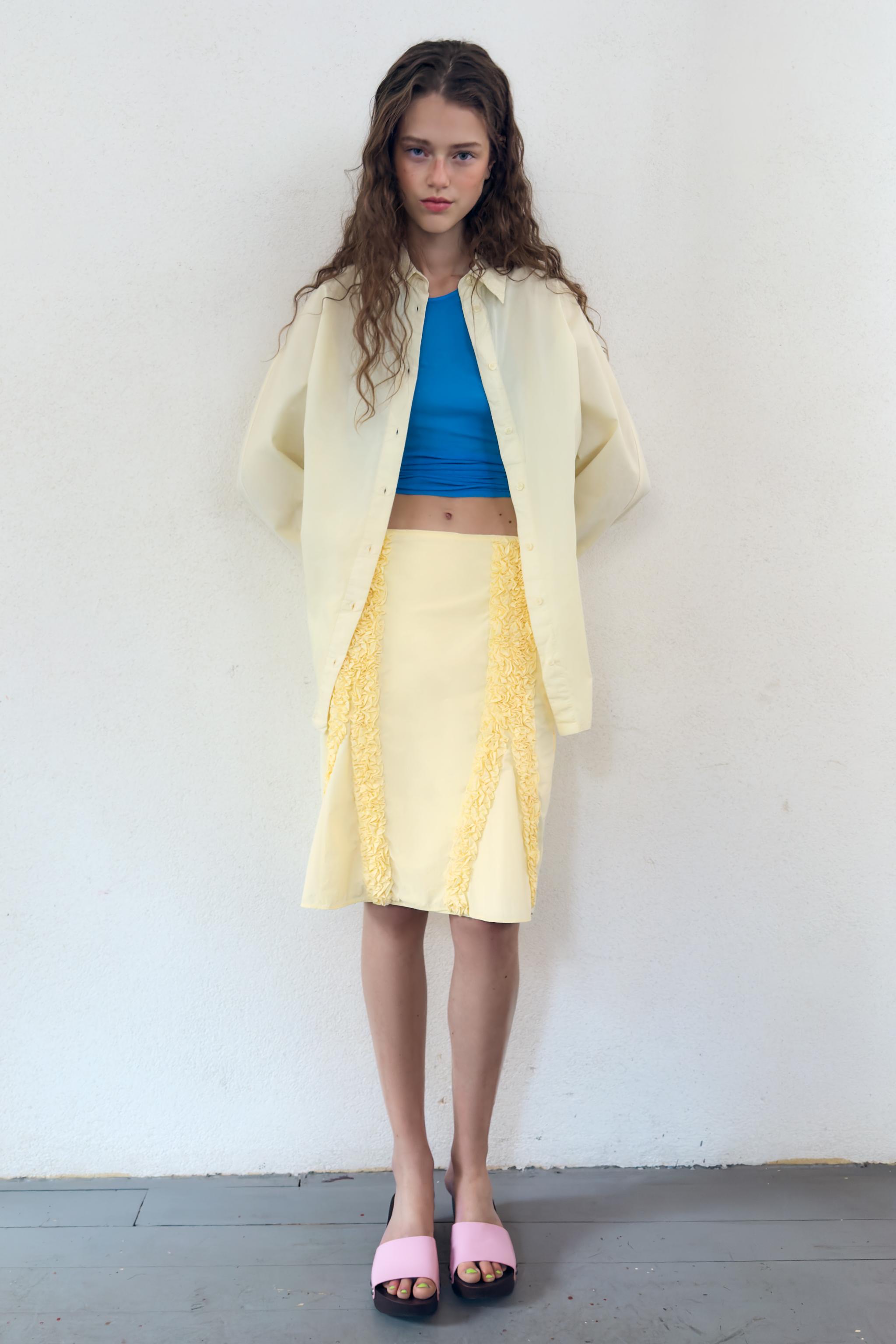 ラッフルスカート .* | ZARA 日本