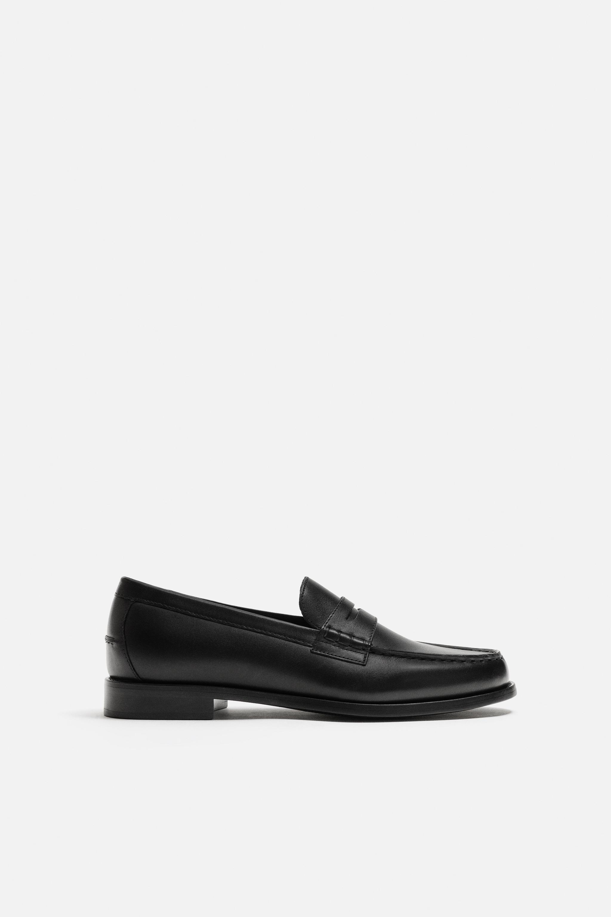 MOCASSINS EN CUIR AVEC MASQUE