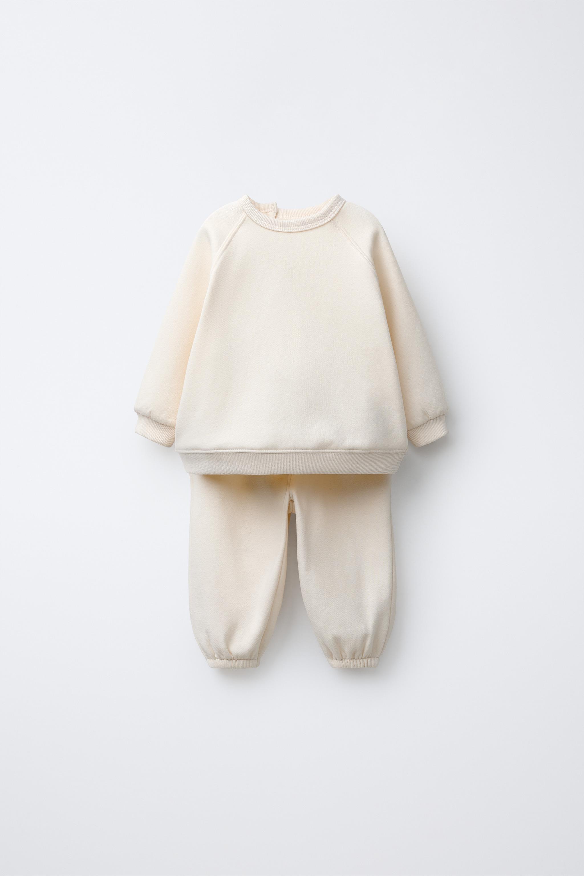 Детские свитеры Zara BASIC SWEATSHIRT AND JOGGER PANTS SET — фото 2