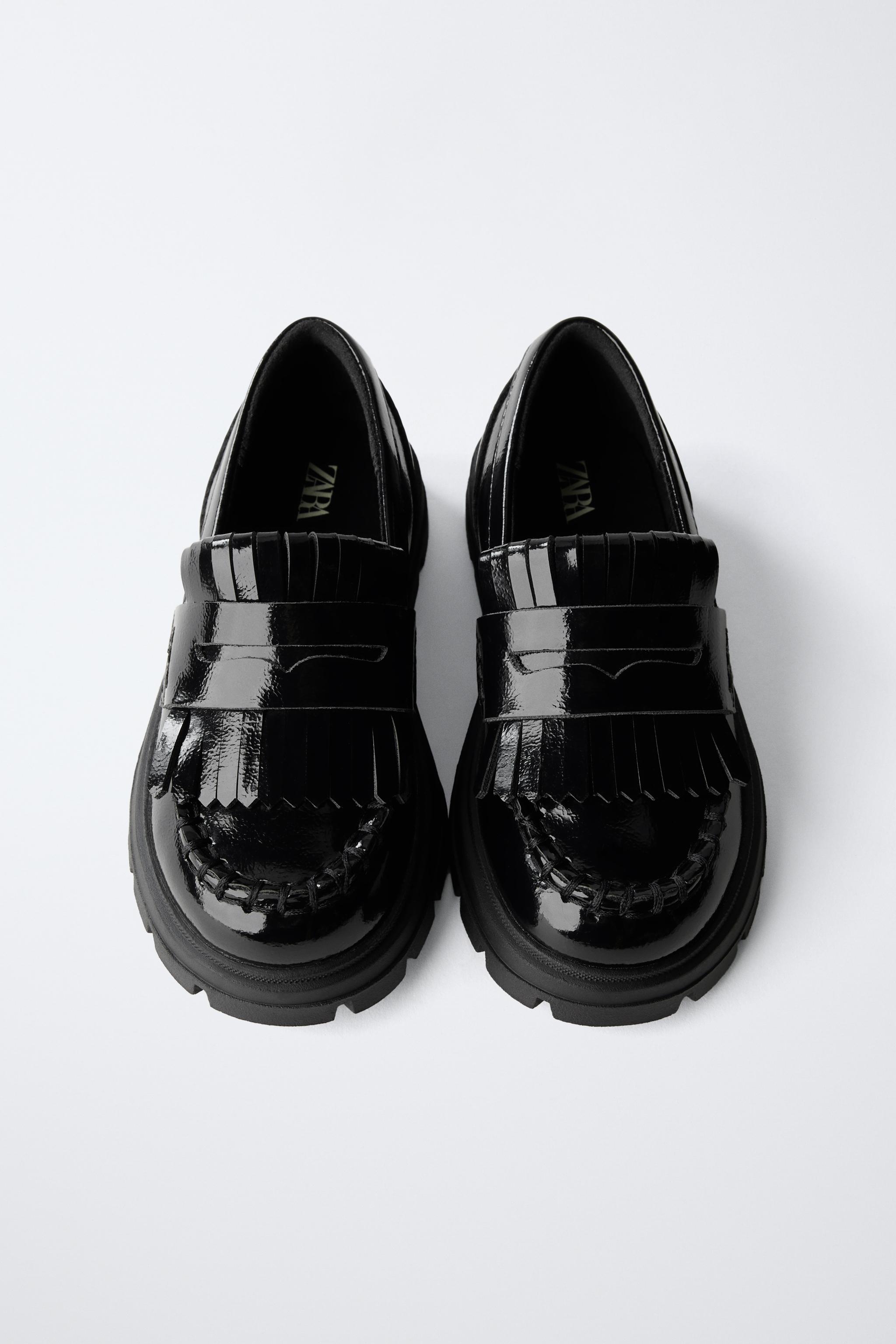 ブラック JO-827様 DETAIL LOAFERS - Black | ZARA United States