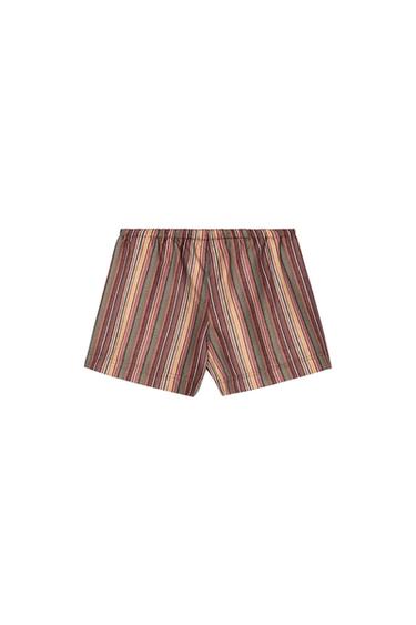 BADESHORTS MIT STREIFEN LIMITED EDITION - Gestreift von Zara
