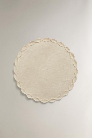 ΣΟΥΠΛΑ ΛΕΠΤΟΜΕΡΕΙΑ ΑΛΥΣΊΔΑ - Μπεζ ανοιχτό του Zara