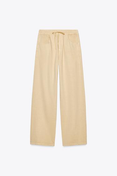 PANTALON STYLE PYJAMA - Bis de Zara - Image 4