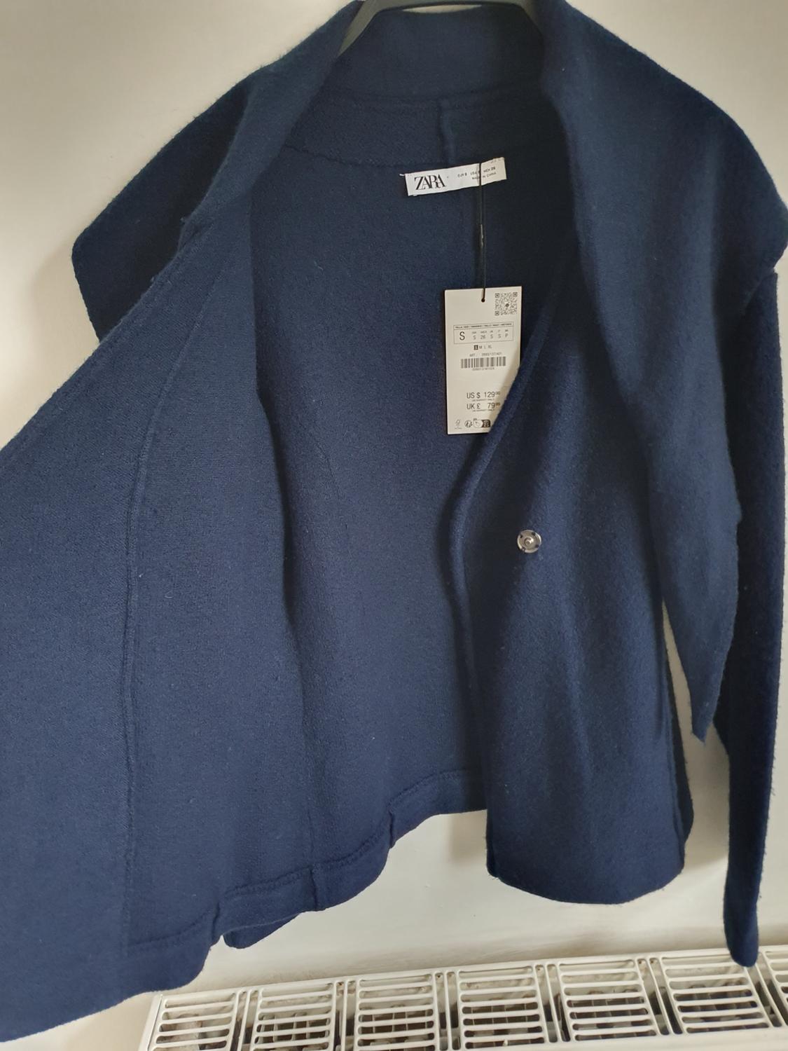 100% WOOL SCARF JACKET - Image 4