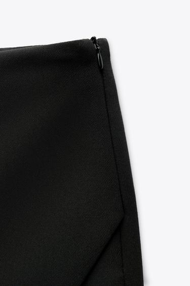 ASYMMETRIC SKORT - Black by Zara