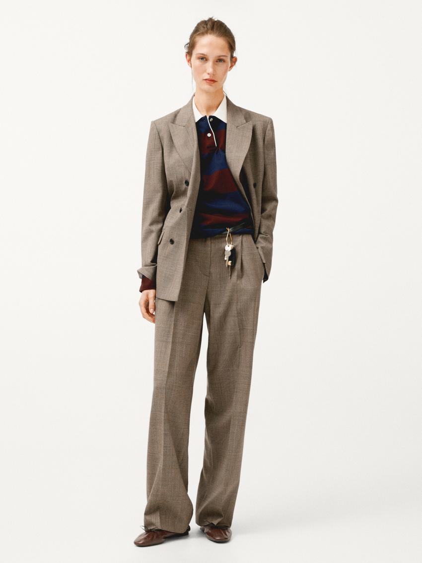 french connection cashmere blue dress Oxford Blue Suit Jacket