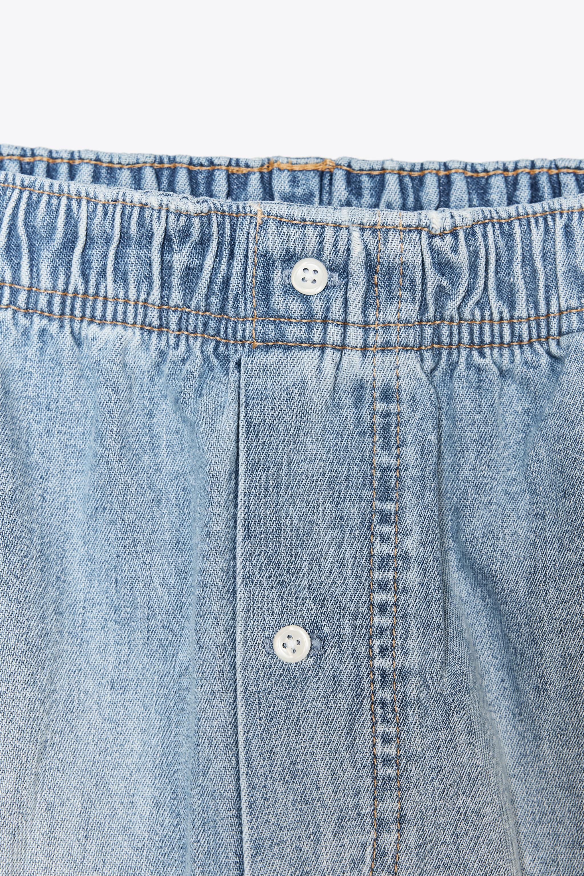 ZARA TRF デニムボクサーバミューダパンツ 5252/009 ZARA TRF デニムボクサーバミューダパンツ 5252/009 (ZARA