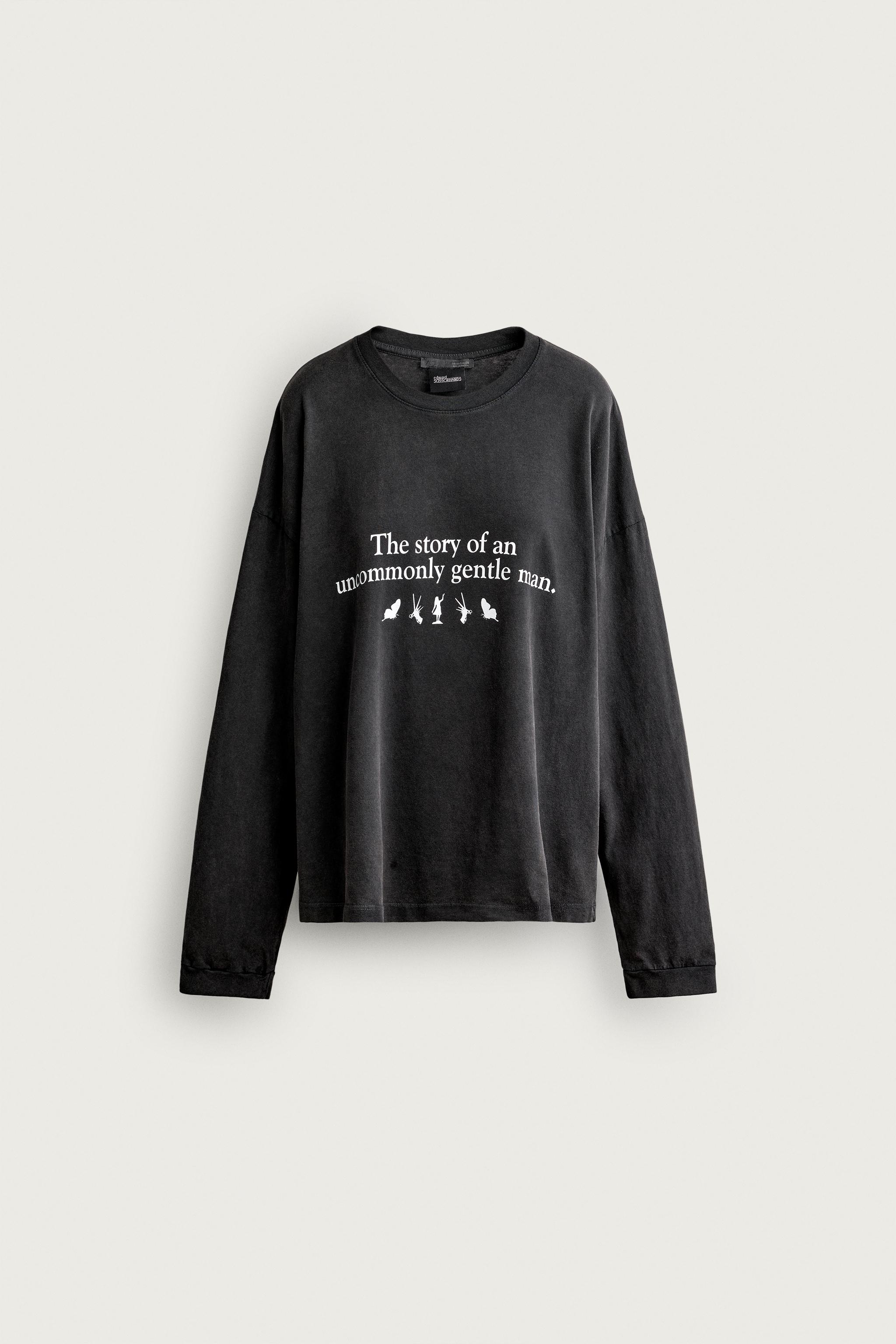EDWARD SCISSORHANDS WASHED EFFECT T-SHIRT