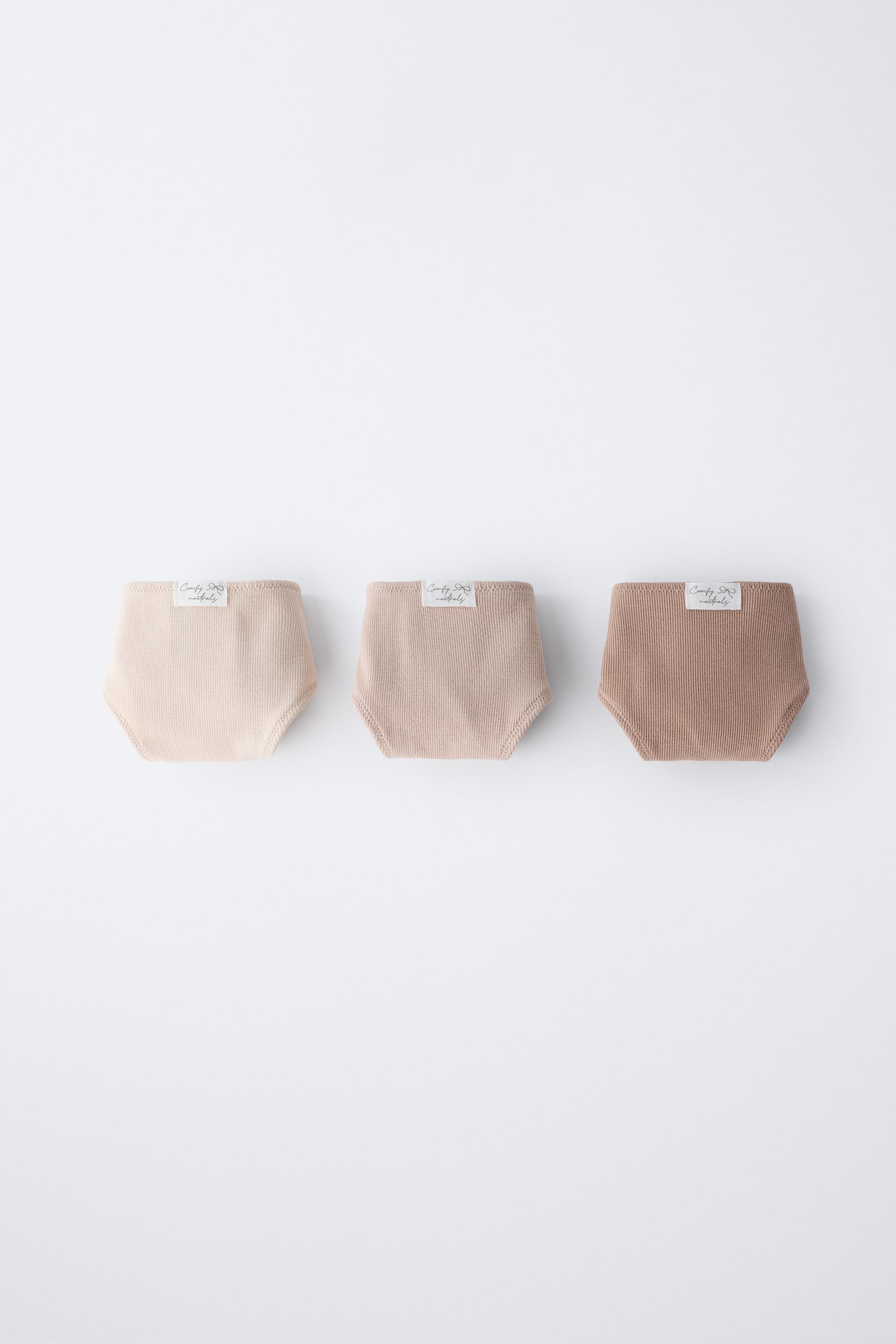 9-14 ANS/ LOT DE TROIS CULOTTES ÉTIQUETTE
