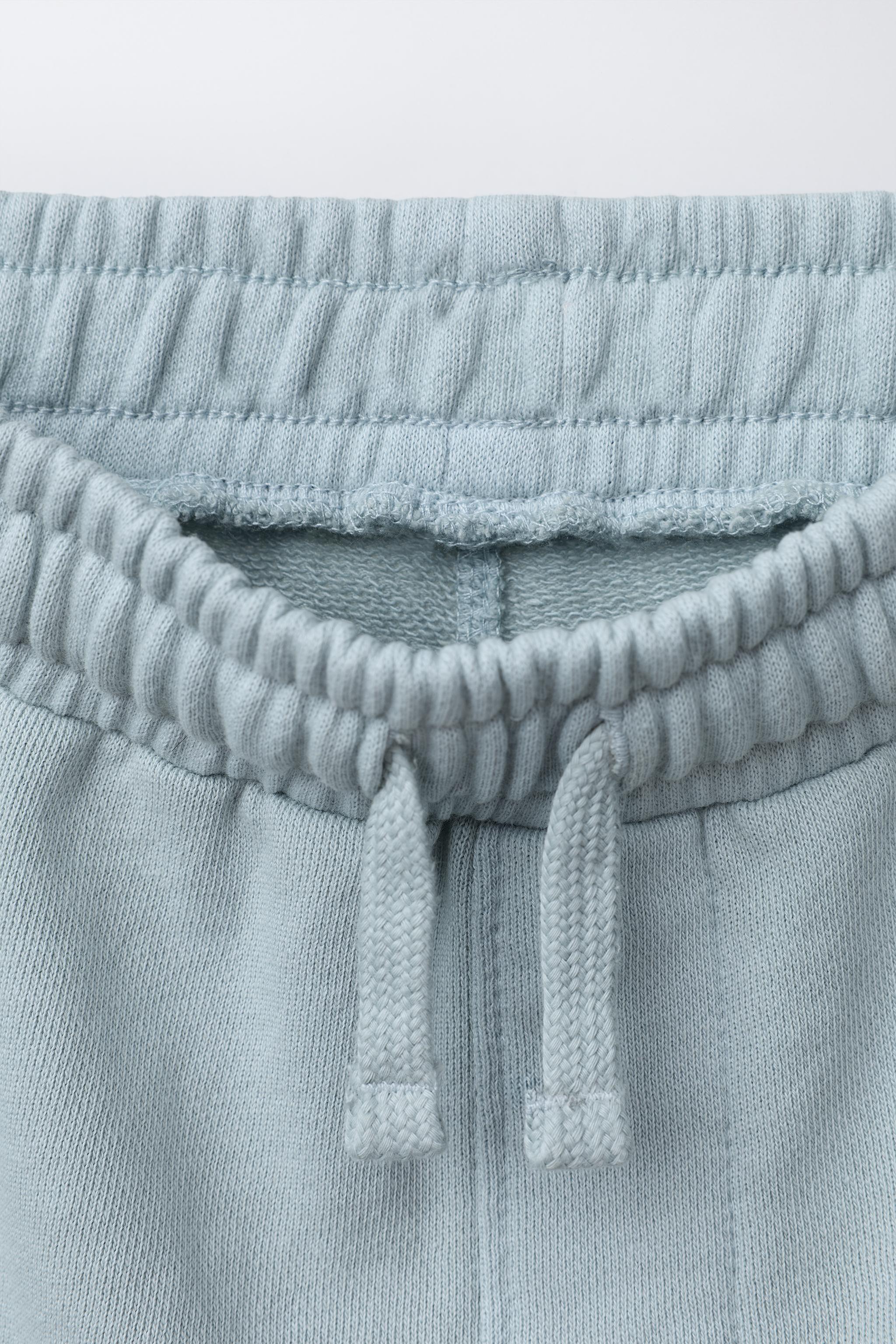 TEXT SWEATSHIRT AND BERMUDA SET
