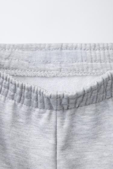 TEXT JOGGERS - Grey marl by Zara - Image 2
