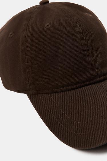 CASQUETTE SERGÉ UNIE - Marron de Zara - Image 3