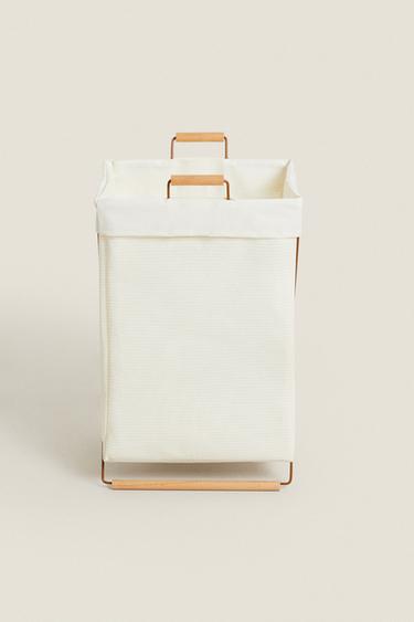FOLDABLE LAUNDRY BASKET - Multicoloured by Zara - Image 1