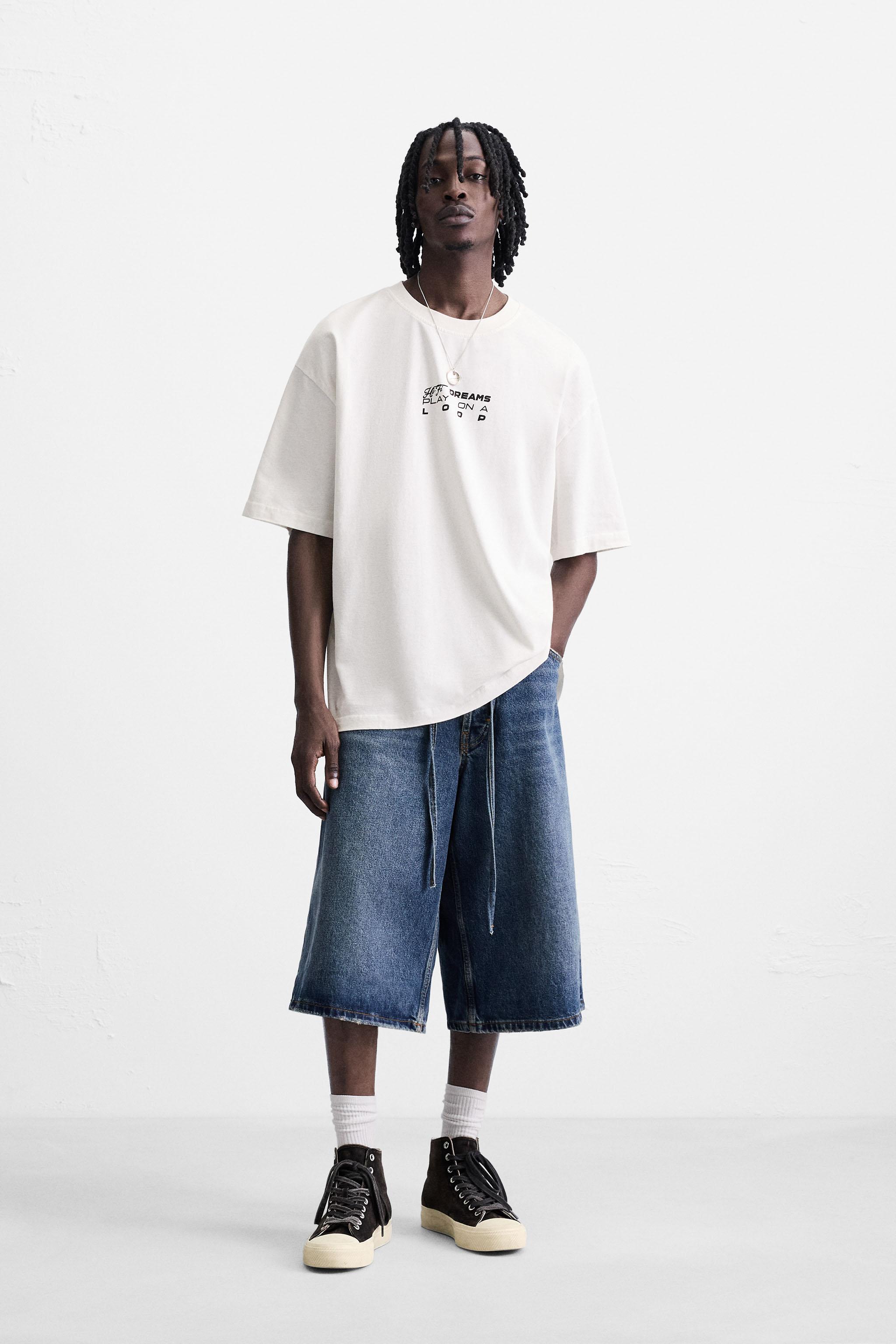 PRINTED GRAPHIC T-SHIRT - White | ZARA United States
