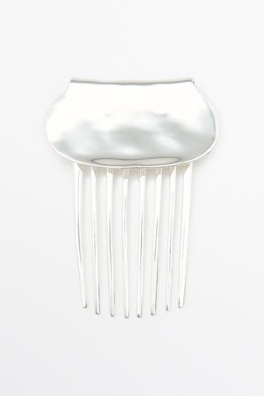 Peina metálica - Plata de Zara - Imagen 0