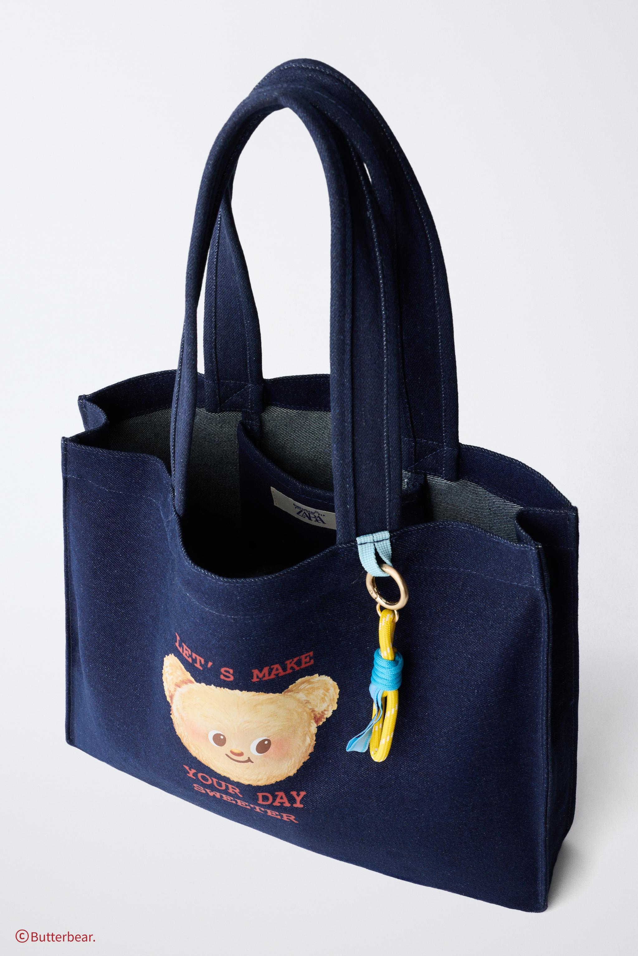 【新品・未使用】Butter bear マルチカラー トートバッグ 新品・未使用】Butter bear マルチカラー トートバッグ SHOPPER