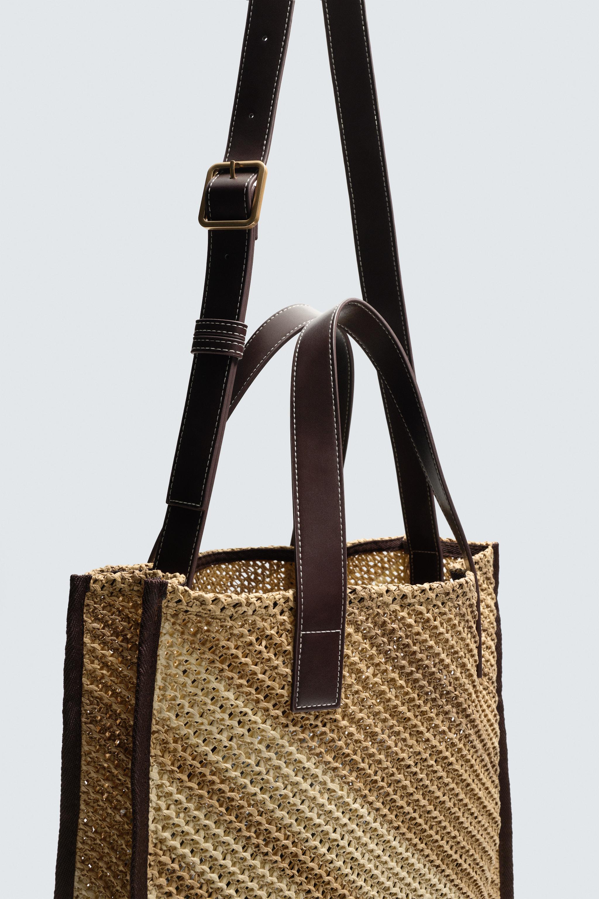 WOVEN SHOPPER BAG