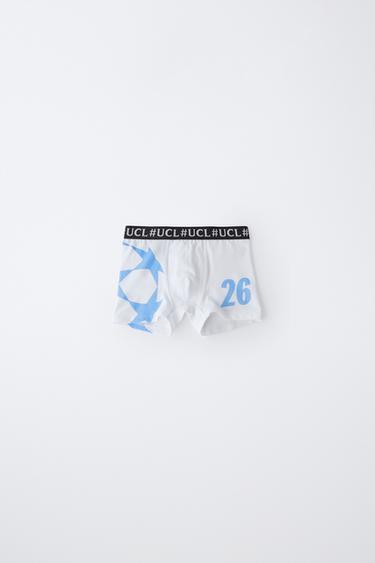 2-6 ANS/ LOT DE DEUX BOXERS UEFA CHAMPIONS LEAGUE ® - Gris chiné de Zara - Image 2