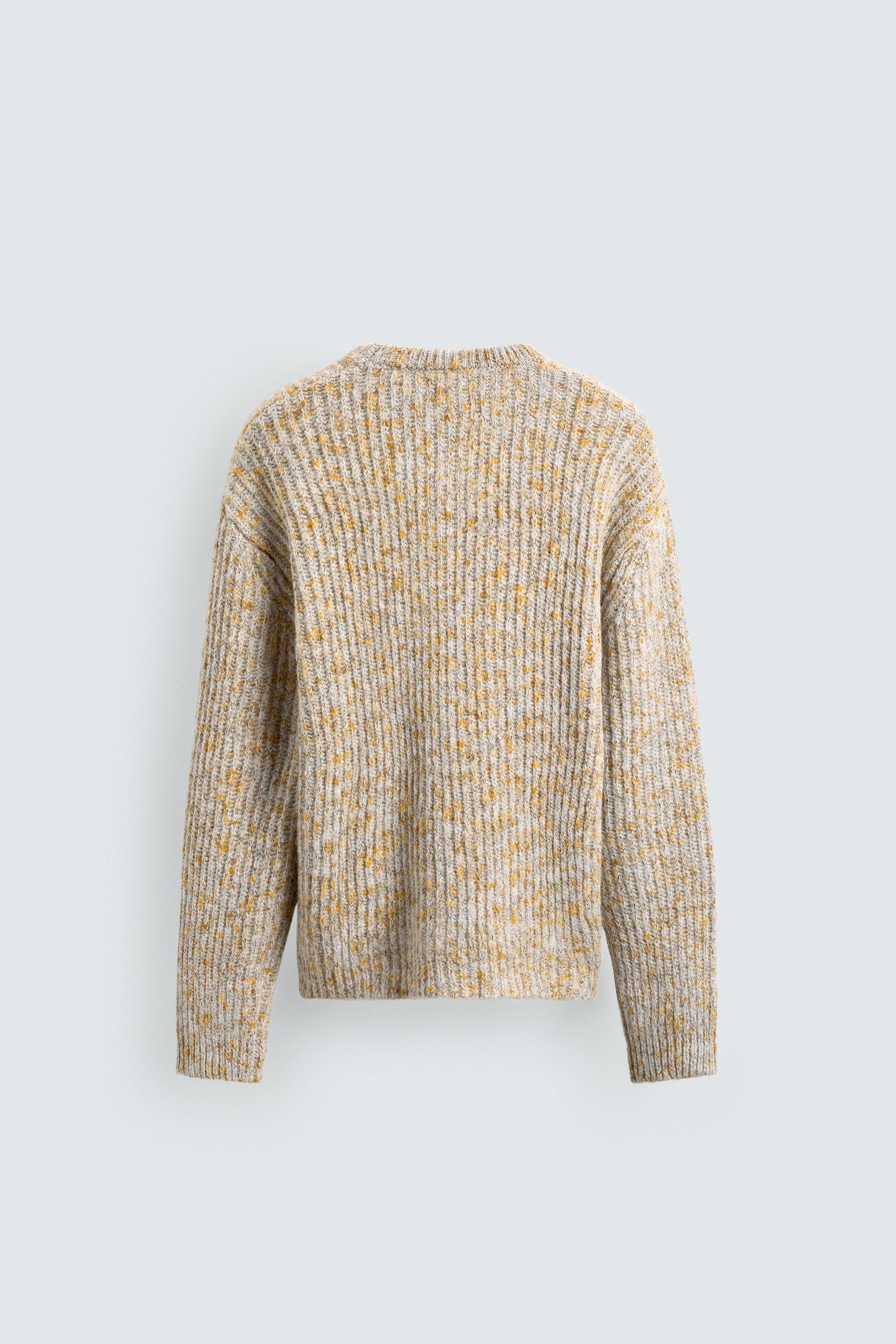 CONTRAST TEXTURED JUMPER